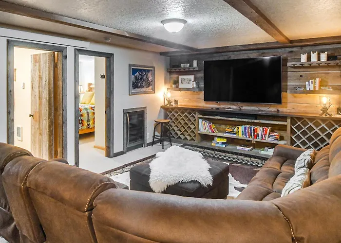 Ferienhaus Wyoming W/ Hot Tub & Mountain-view Deck